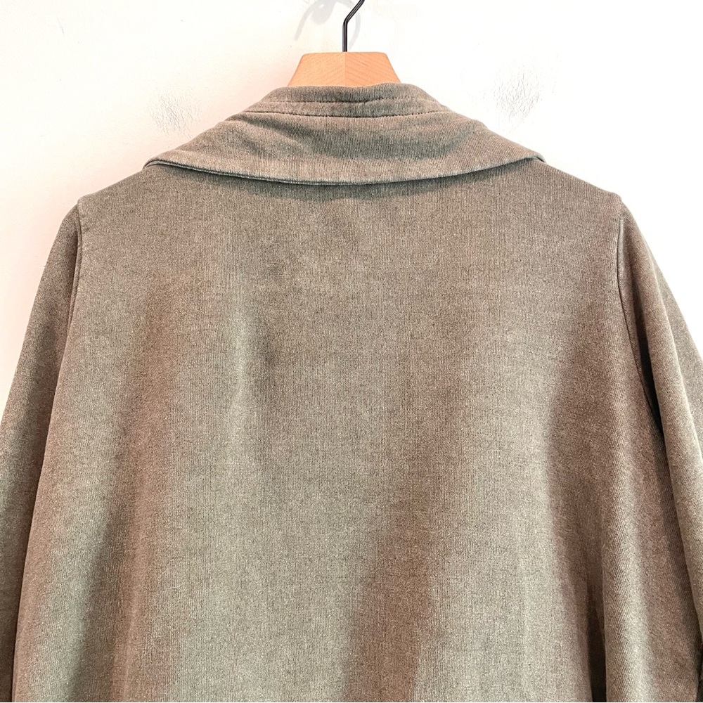 Wrap London Zip Front Ruffle Hem Jacket - Picture 11 of 13